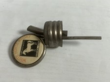 Vintage Whisky Pourer White Horse Pub Bottle Screw Top