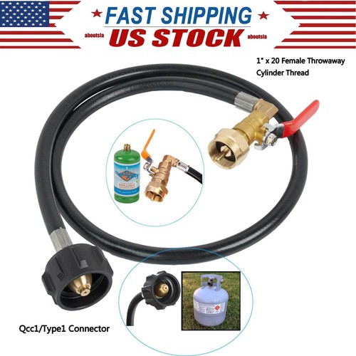 Propane refill adapter - refill,