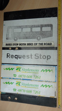 500mm X 300mm REQUEST BUS STOP