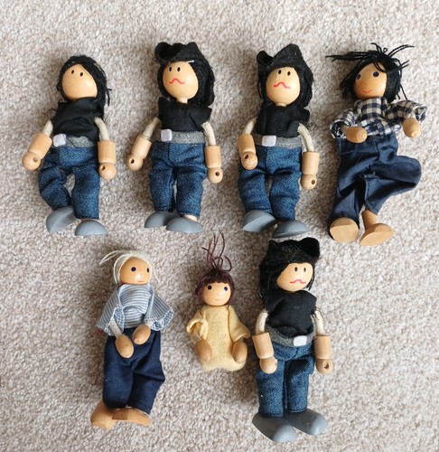 Vintage handmade wooden - handmade, peg