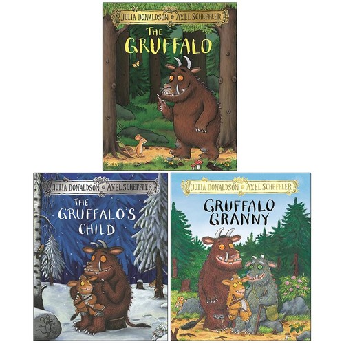 The gruffalo series books - series, 3