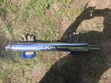 Royal Enfield India 350 Silencer Good Condition Garage Stored E11-0065 E11-0071