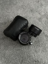Schneider-Kreuznach Tele-Xenar 135mm f/3.5 Lens – With Metal Hood & Leather Case