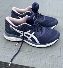 womens asics trainers size 39.5 1012A596 navy