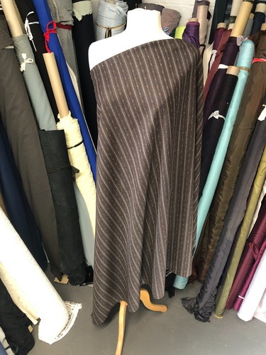 Remnant brown striped - brown,