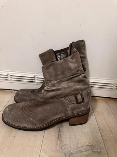 Wolky grey leather - wolky,