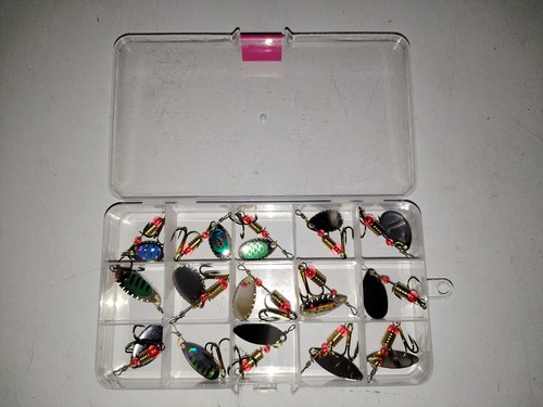 Fishing joblot spinners - fishing, for