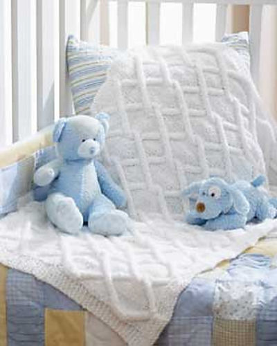 Cosy chunky knit cable baby - cable,