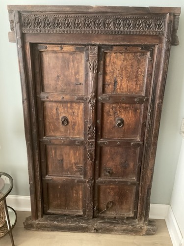 Vintage large indian - large, indian carved
