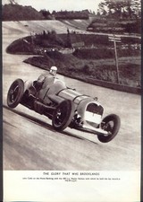 John Cobb at Brooklands