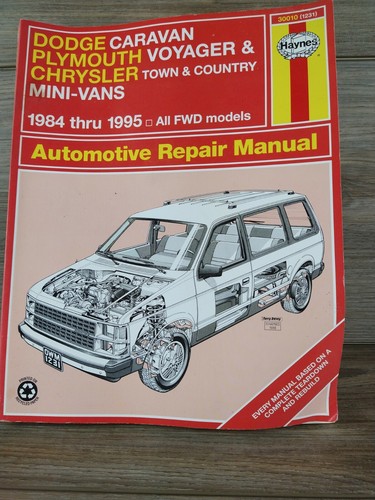 Haynes 30010 dodge caravan - haynes,