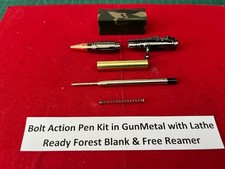 Bolt Action Pen Kit Gun Metal
