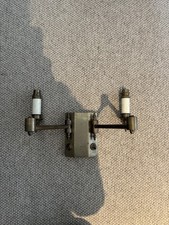 Vintage Brass Double Sconce