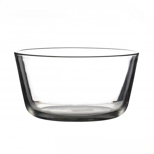 Glass salad bowl 22x11cm - glass,