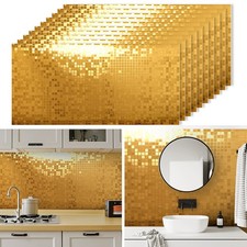 3D Beige Stone Holes Wall