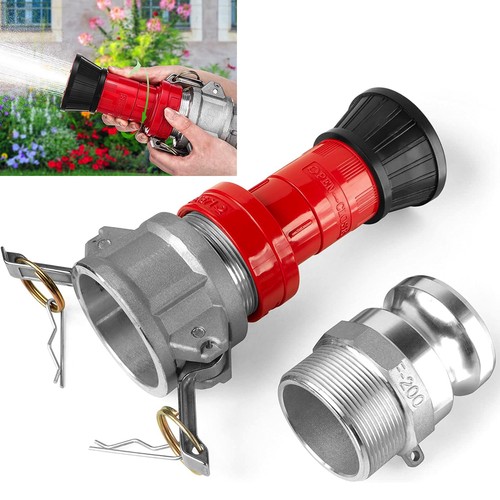New fire hose nozzle - fire, nozzle,2in