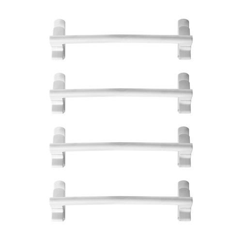 White over cabinet towel - over,