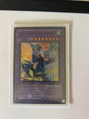 Yugioh elemental hero tempest - yugioh,