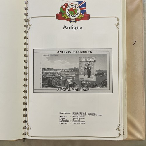 Antigua 1981 charles diana - antigua,