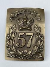 military cross belt plate specifically associated with the 57th (West Middlesex)