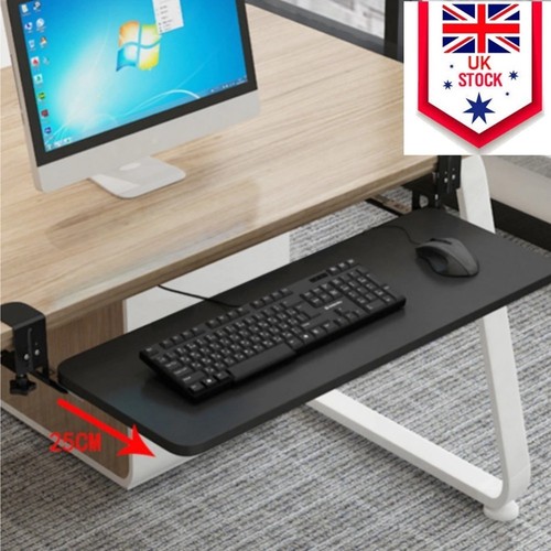 Keyboard tray under desk - keyboard,