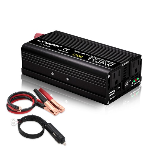1500w power inverter 12v to - 1500w, dc