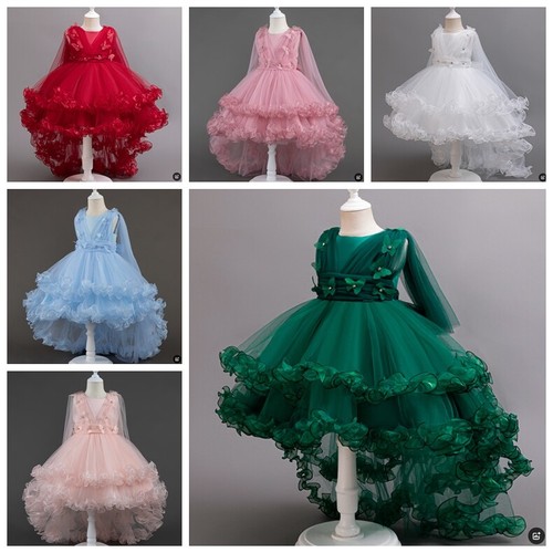 New princess tailed dress - tailed,