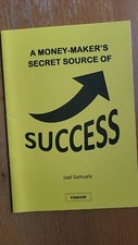 A Money Maker’s Secret