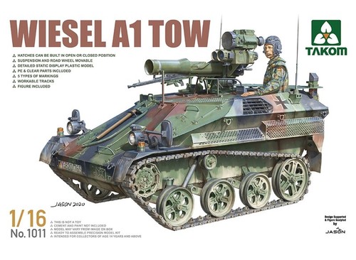 Takom 1011 wiesel tow - takom,