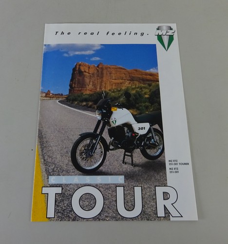 Brochure motorcycle etz - mz,