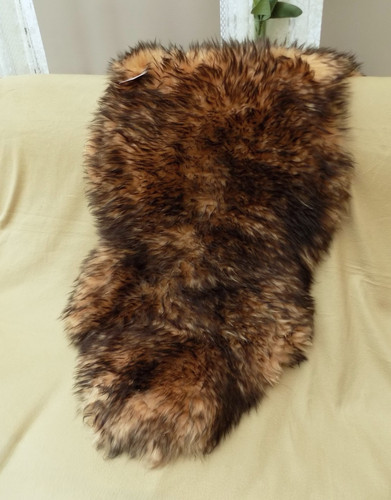 Large thick light red fox - large,