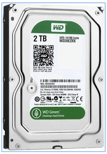 Wd20ezrx 2tb sata 64mb - 2tb, sata/64mb