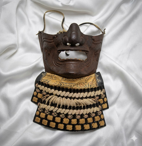 Antique japanese samurai armor - antique,