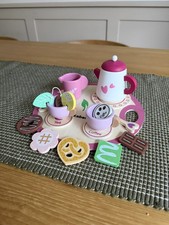 Wooden Afternoon Tea Set