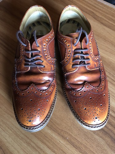 Mens brown brouges - size, 40