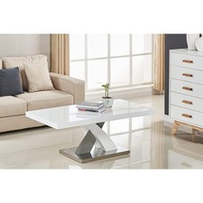 Coffee Table White Gloss