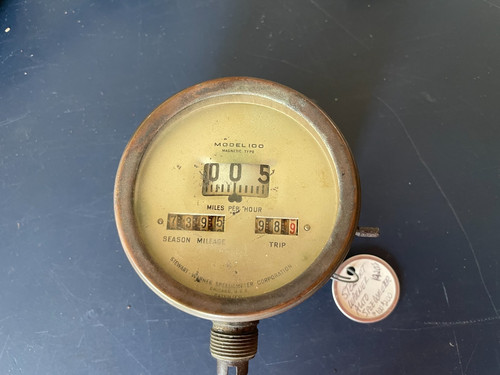 Vintage working stewart warner - working, stewart-warner