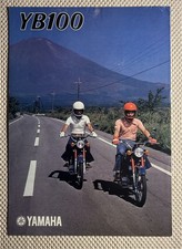 Yamaha YB100 Motorbike Original Fold Out Sales Brochure  