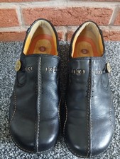 Clarks Un Loop Black Leather