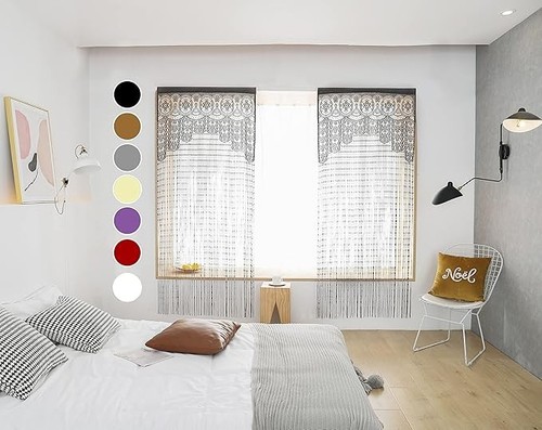 Lace voile curtains - lace,
