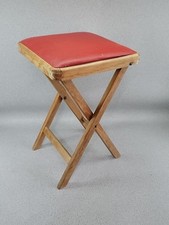 Vintage Folding Stool Mid