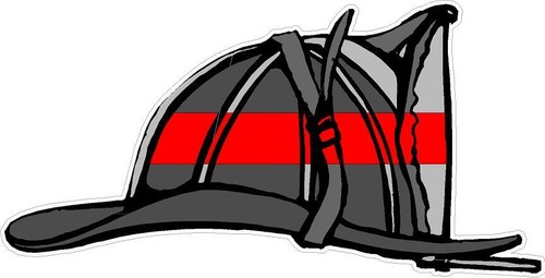 Firefighter helmet redline - ,
