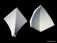 127mm or 100mm plain ((JOINERS)) cove corner  Internal or external mitre