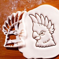 Cockatoo Head Cookie Cutter -