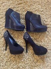 Womens River Island, New Look Shoe Bundle X 2 Pairs, Size 6, Boots, Black