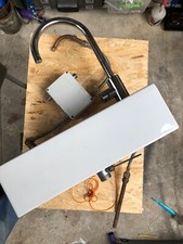 Sink With Tap Multi Colour Changing Led Light Kitchen Basin Bathroom Man Cave