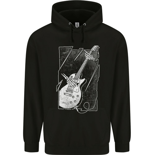 Skeleton playing guitar - playing,