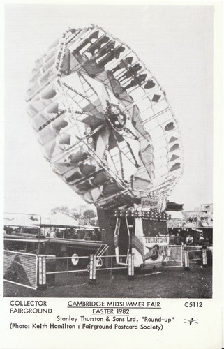 Cambridge postcard funfair - -,