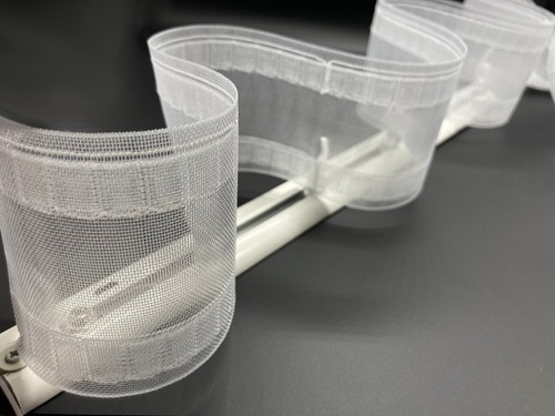 Wave curtain track 8mm - track,
