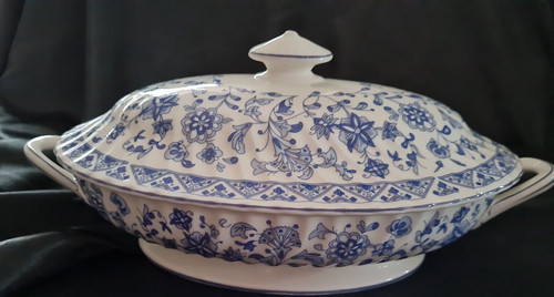 Minton shalimar lidded tureen - shalimar,